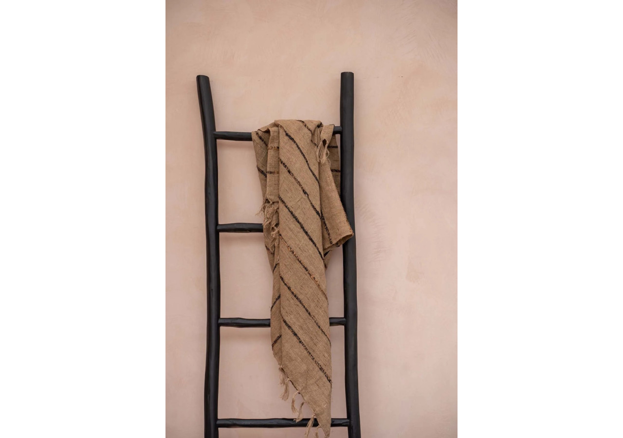 Échelle Décorative Tulum - Noire - 165 cm - JAHU004B-165 - Bazar Bizar