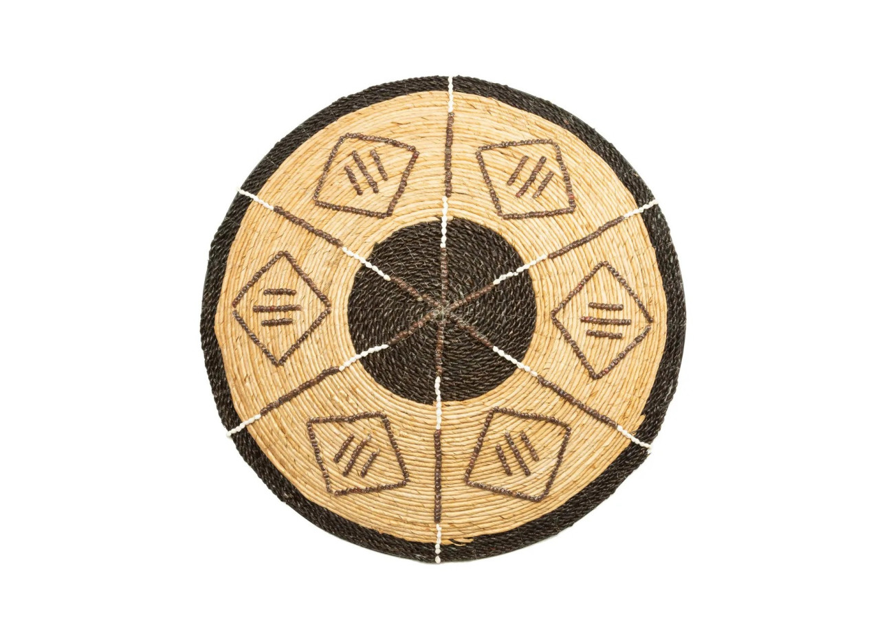 Assiette Cozumel - Taille Moyenne - JAAT023NB-M - Bazar Bizar