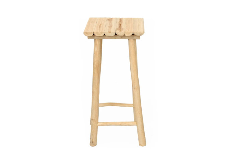 Tabouret de Bar Island - Naturel - JAAM016N - Bazar Bizar
