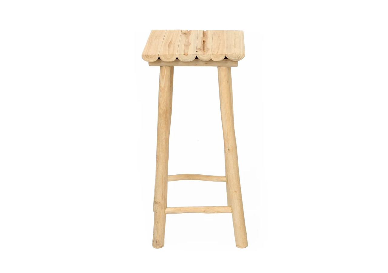 Tabouret de Bar Island - Naturel - JAAM016N - Bazar Bizar