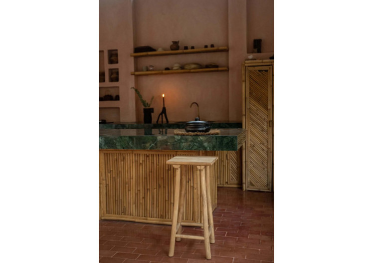 Tabouret de Bar Island - Naturel - JAAM016N - Bazar Bizar 2