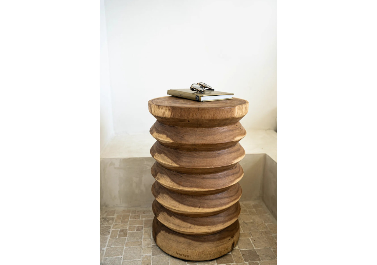 Tabouret Galapagos - Naturel - JAHU009N - Bazar Bizar