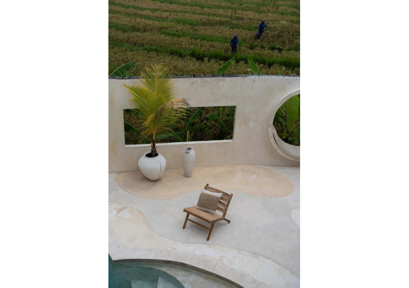 Fauteuil Islander - Naturel en Teck - JAAM020N - Bazar Bizar