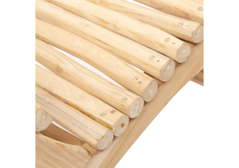 Fauteuil Islander - Naturel en Teck - JAAM020N - Bazar Bizar