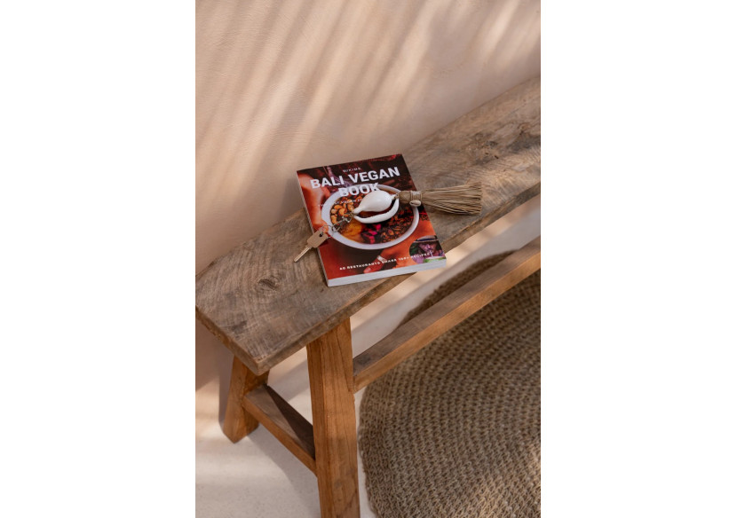 Porte-clés Kubu - Blanc Naturel avec Coquillage - BALE076WN - Bazar Bizar