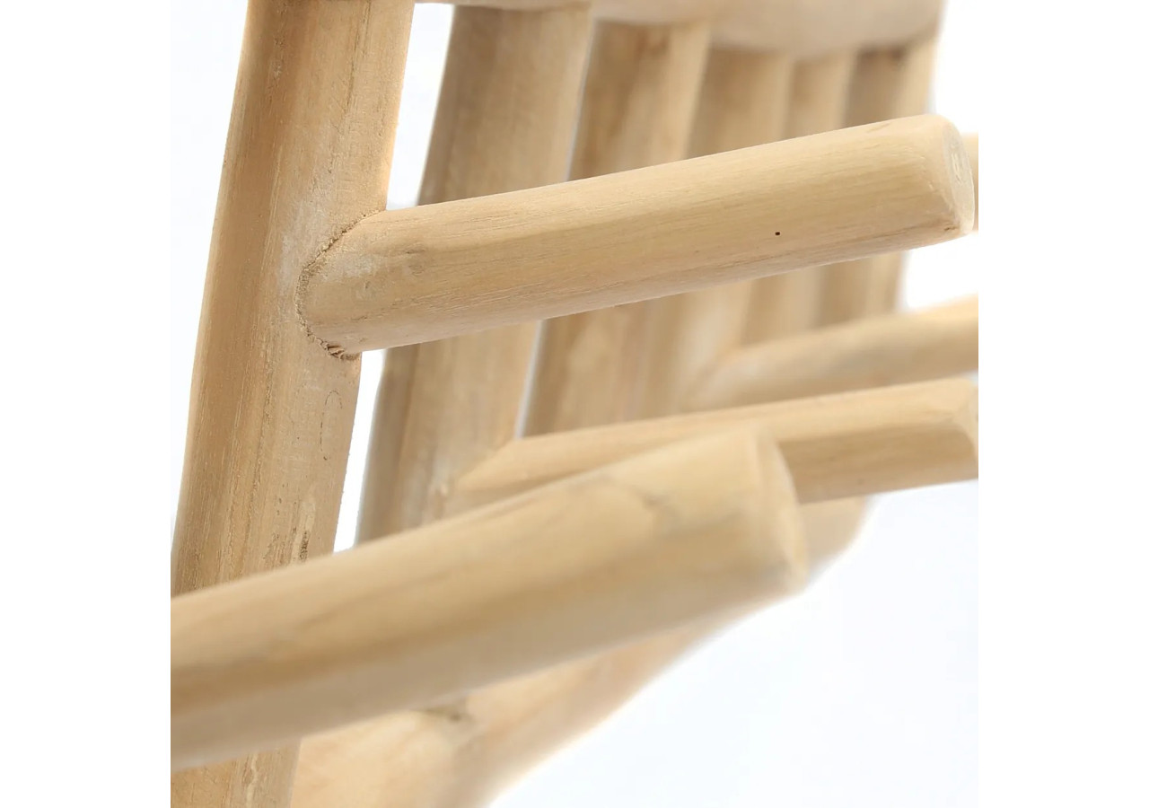 Porte-Vêtements Island - Naturel en Teck - JAAM024N - Bazar Bizar