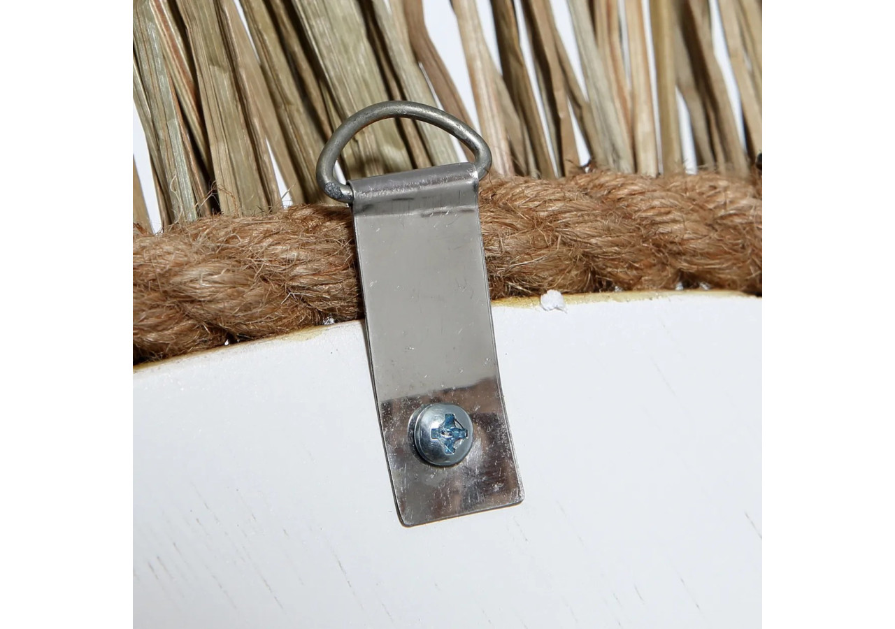 Miroir St Barth - Naturel, Élégance Côtière - JABR018N-M-65 - Bazar Bizar