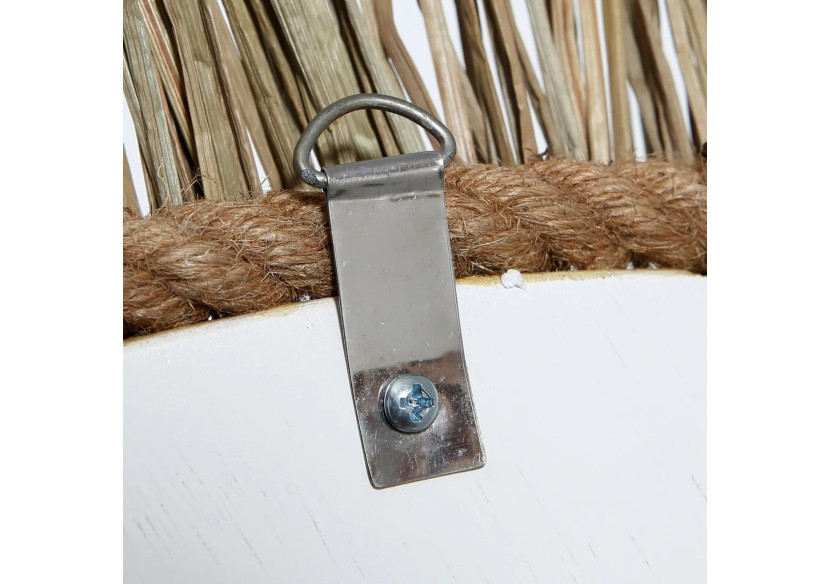 Miroir St Barth - Naturel, Élégance Côtière - JABR018N-M-65 - Bazar Bizar