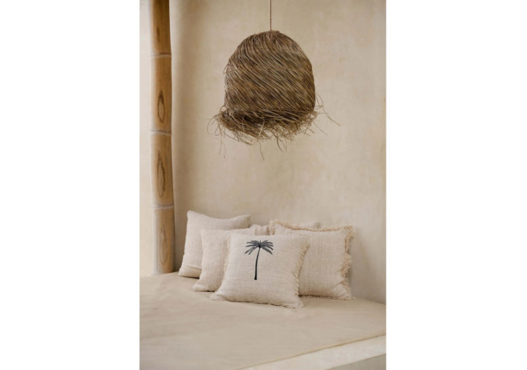 Suspension Wicked - Naturelle, Lampadaire Boho - JABR011N-50x50 - Bazar Bizar 2