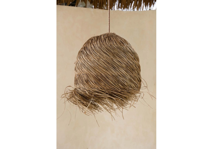 Suspension Wicked - Naturelle, Lampadaire Boho - JABR011N-50x50 - Bazar Bizar