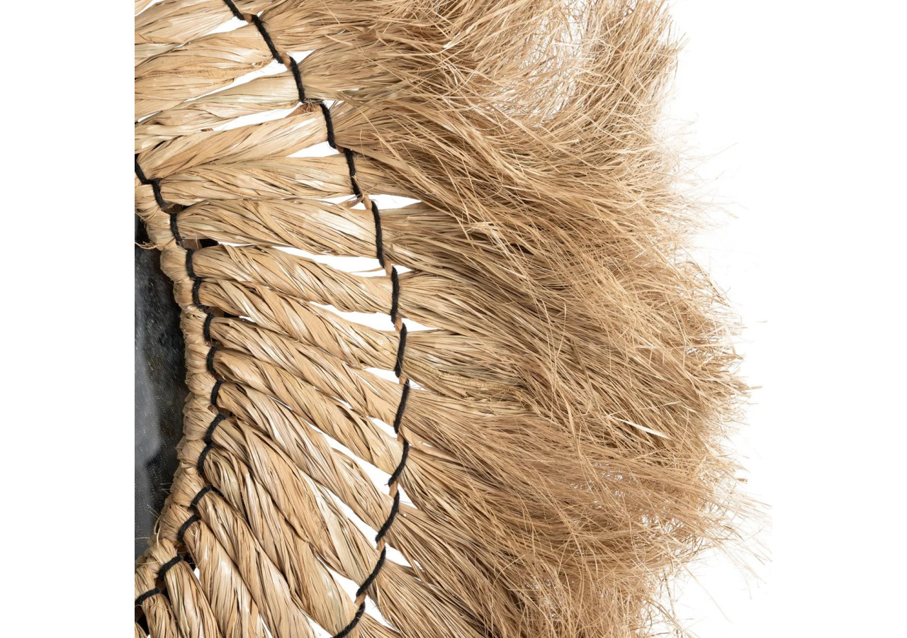 Miroir Pretty Blonde - Naturel, Grande Taille - JAPA019N-L-90 - Bazar Bizar