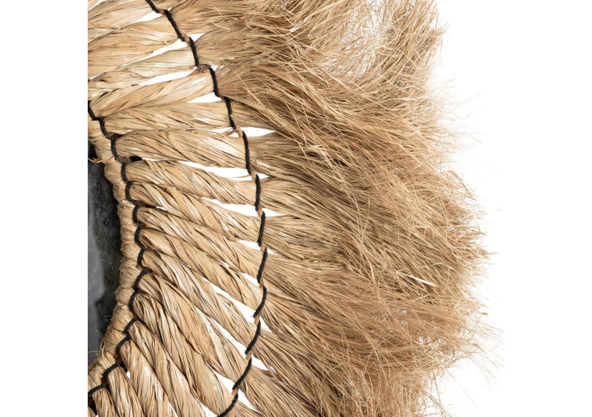 Miroir Pretty Blonde - Naturel, Grande Taille - JAPA019N-L-90 - Bazar Bizar