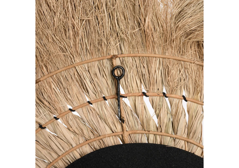 Miroir Pretty Blonde - Naturel, Grande Taille - JAPA019N-L-90 - Bazar Bizar