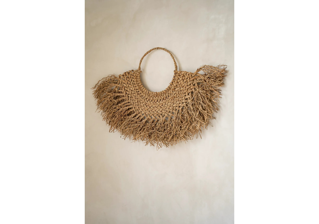 Porte-manteau The Early Monday - Style boho avec texture côtière - BALE074N - Bazar Bizar