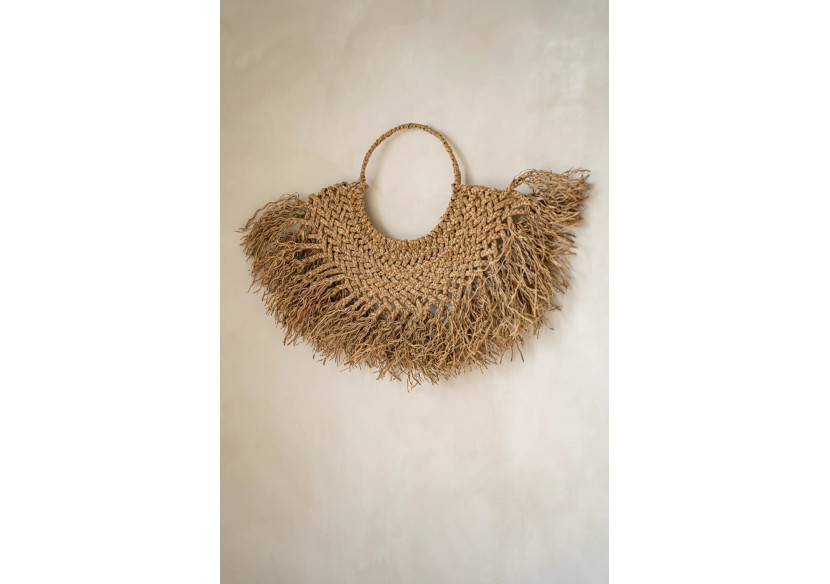 Porte-manteau The Early Monday - Style boho avec texture côtière - BALE074N - Bazar Bizar