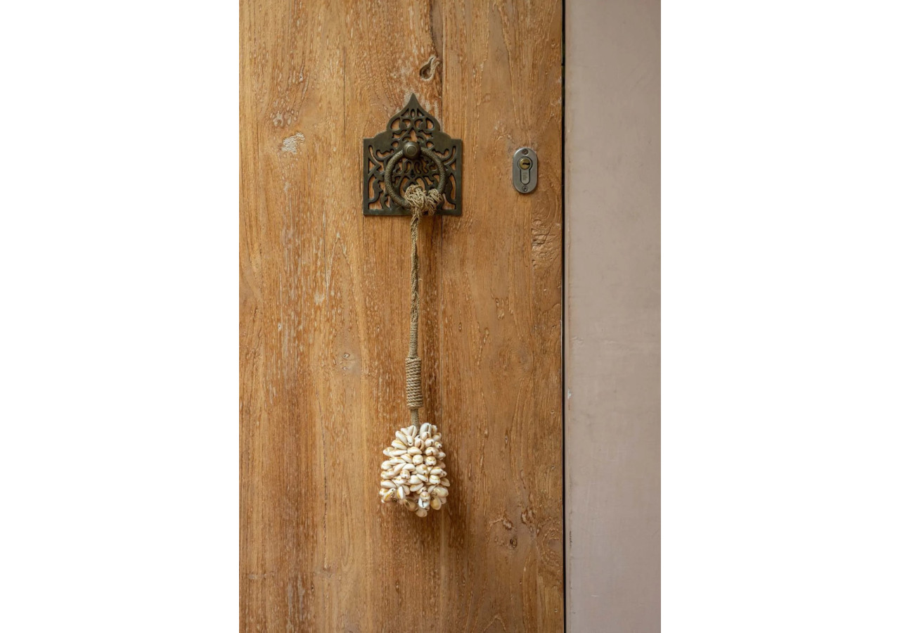 Tassel en Coquillages - Élégance côtière - BALE045Pi - Bazar Bizar