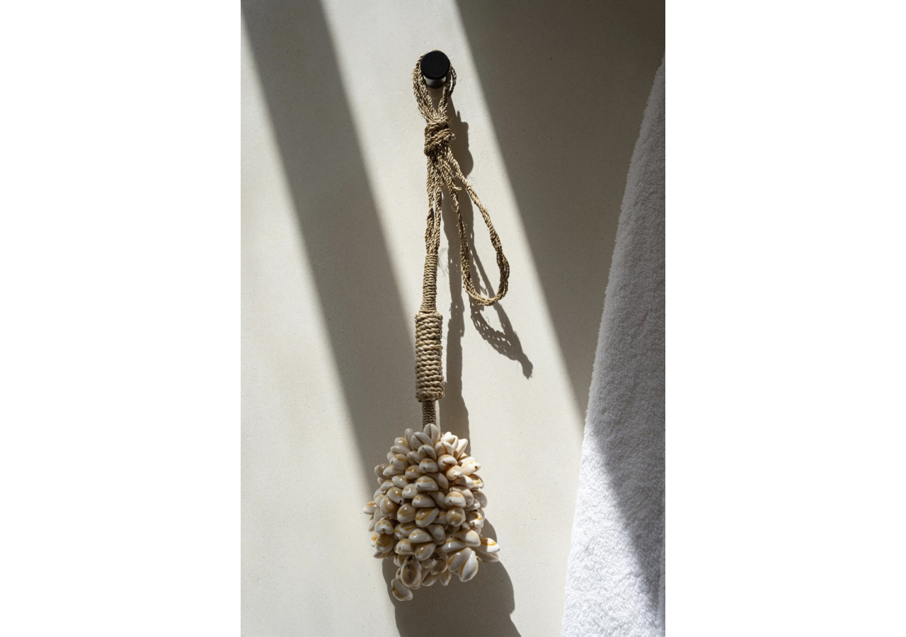 Tassel en Coquillages - Élégance côtière - BALE045Pi - Bazar Bizar