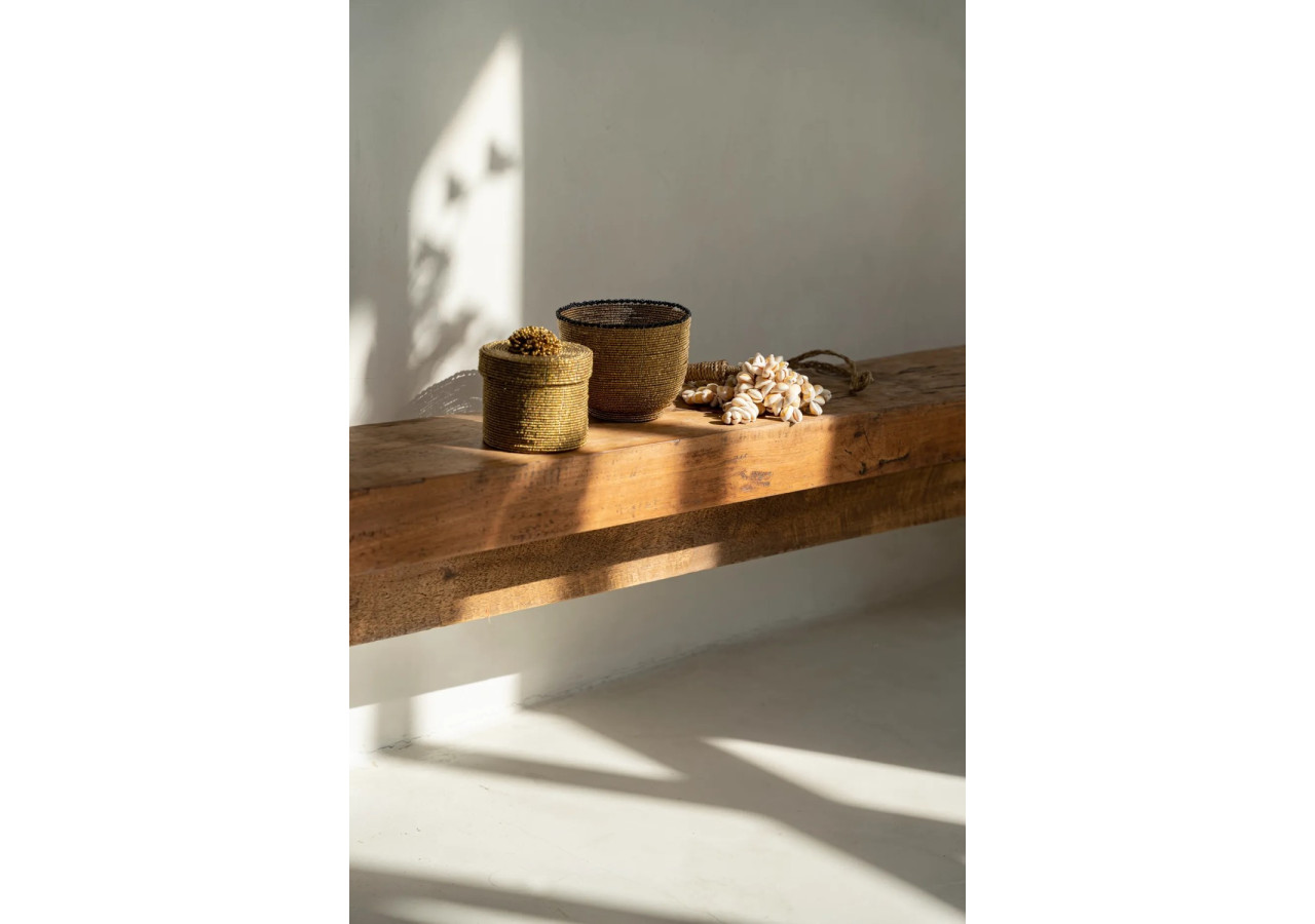 Tassel en Coquillages - Élégance côtière - BALE045Pi - Bazar Bizar