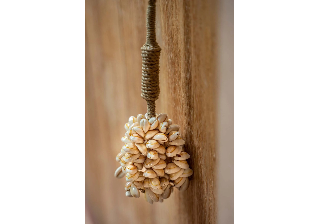 Tassel en Coquillages - Élégance côtière - BALE045Pi - Bazar Bizar