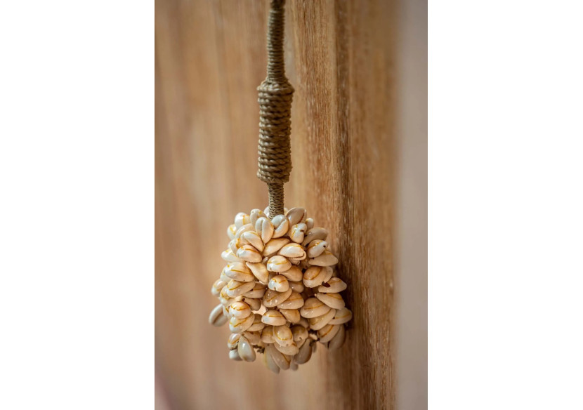 Tassel en Coquillages - Élégance côtière - BALE045Pi - Bazar Bizar