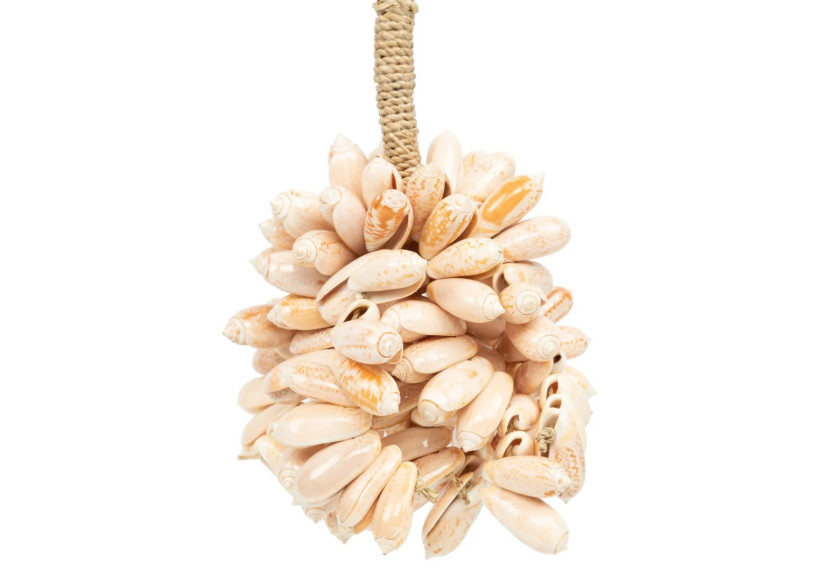Tassel en Coquillages - Élégance côtière - BALE045Pi - Bazar Bizar