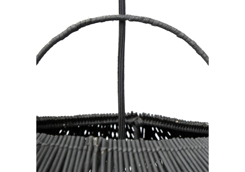 Suspension en Rattan Cloud - Noir XXL pour Intérieur - BAYU013B-XXL-120 - Bazar Bizar