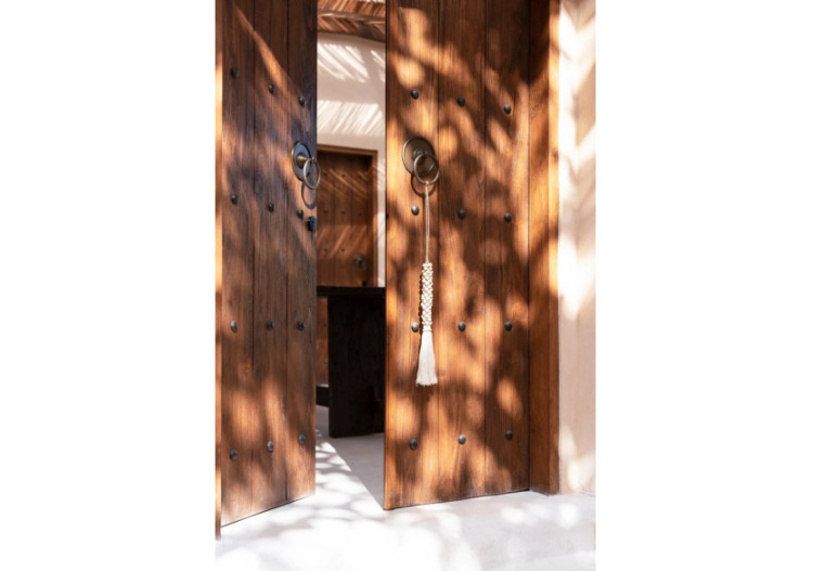 Tassel en Bois et Coton Naturel - Élégance et style - BALE049NW - Bazar Bizar 2