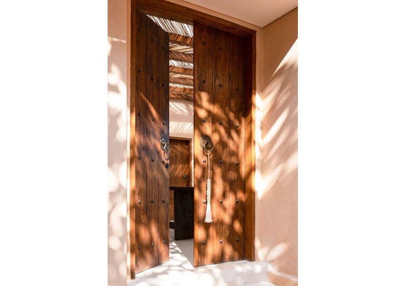 Tassel en Bois et Coton Naturel - Élégance et style - BALE049NW - Bazar Bizar