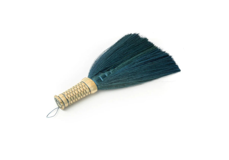 Balai de Nettoyage - Turquoise en Herbe Naturelle - JAAT009Tu - Bazar Bizar