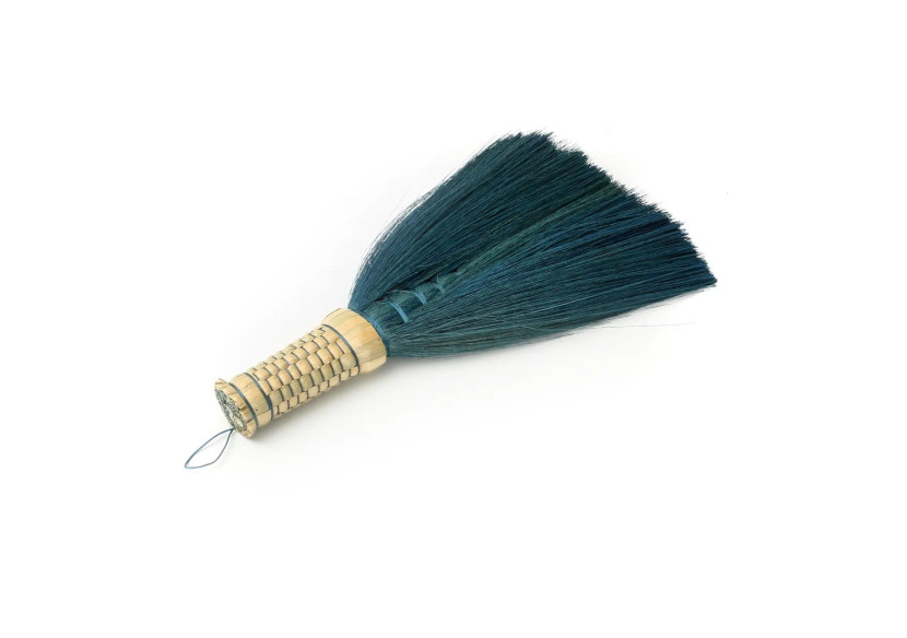 Balai de Nettoyage - Turquoise en Herbe Naturelle - JAAT009Tu - Bazar Bizar