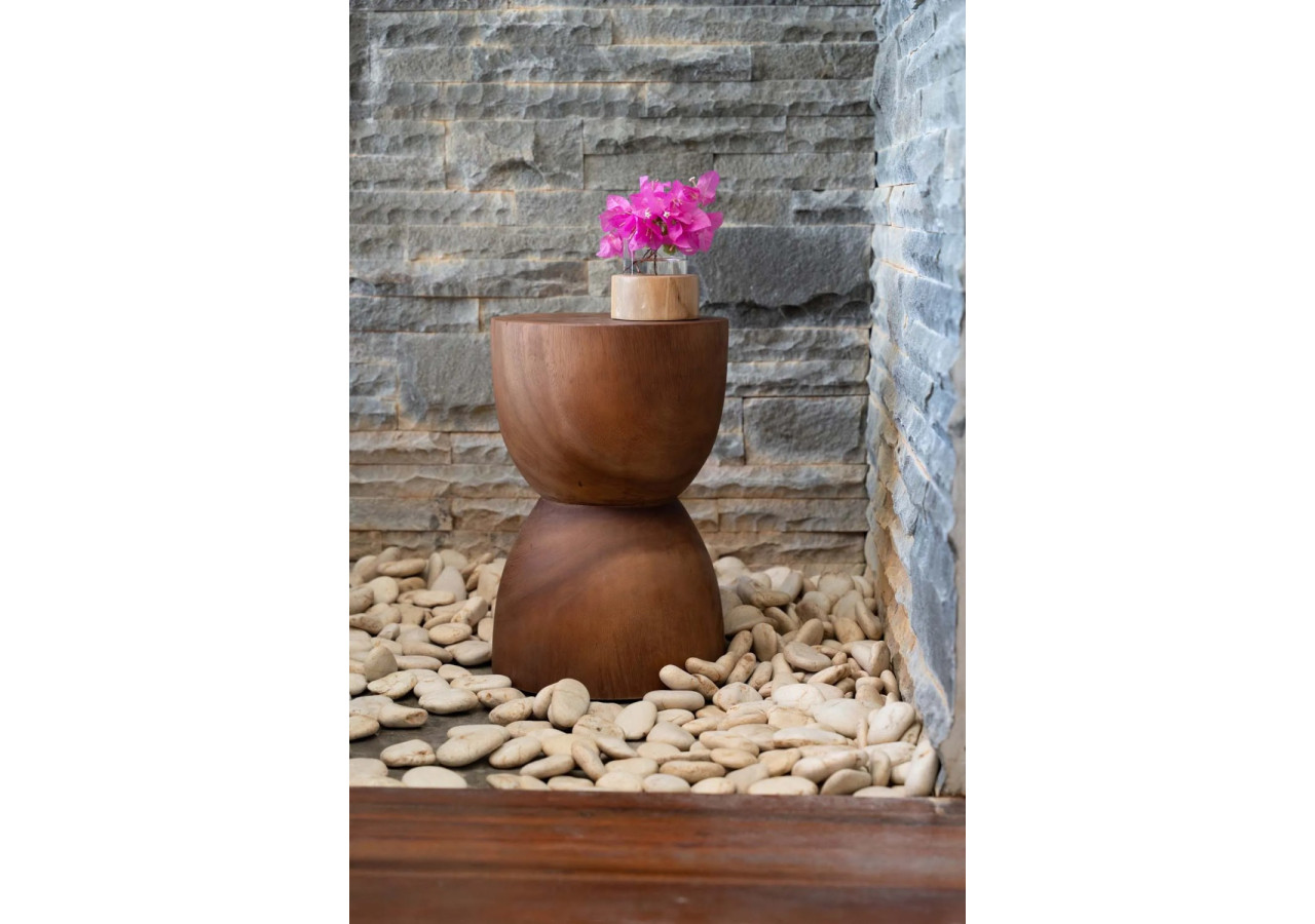 Trio de Bougies en Teck - Ensemble de 3 - JACA022N-SET3 - Bazar Bizar