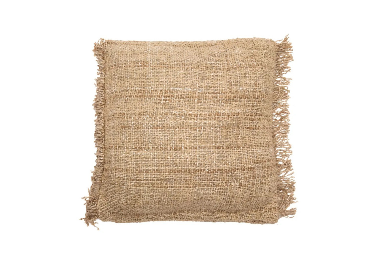 Housse de Coussin en Coton - Beige 60x60 - INIE001Be-60x60 - Bazar Bizar