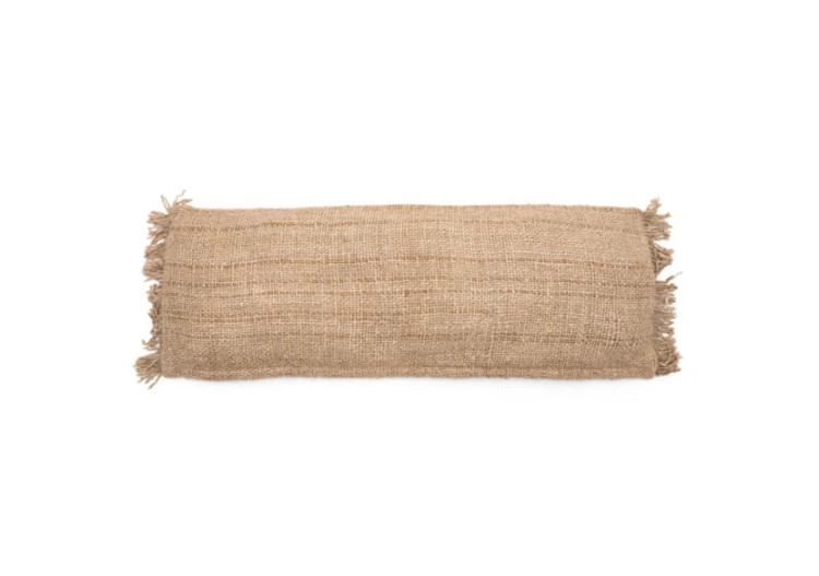 Housse de Coussin en Coton - Beige 35x100 - INIE001Be-35x100 - Bazar Bizar