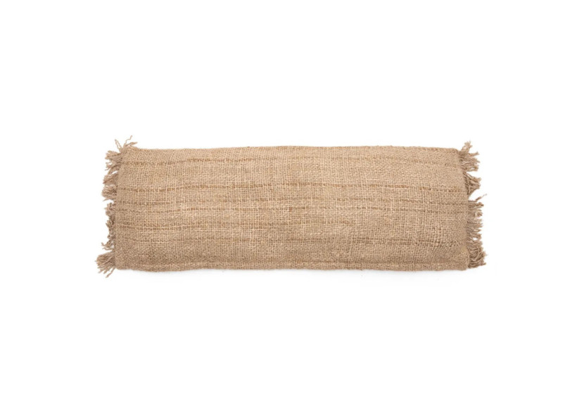 Housse de Coussin en Coton - Beige 35x100 - INIE001Be-35x100 - Bazar Bizar