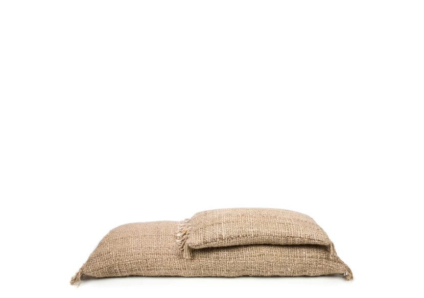 Housse de Coussin en Coton - Beige 35x100 - INIE001Be-35x100 - Bazar Bizar
