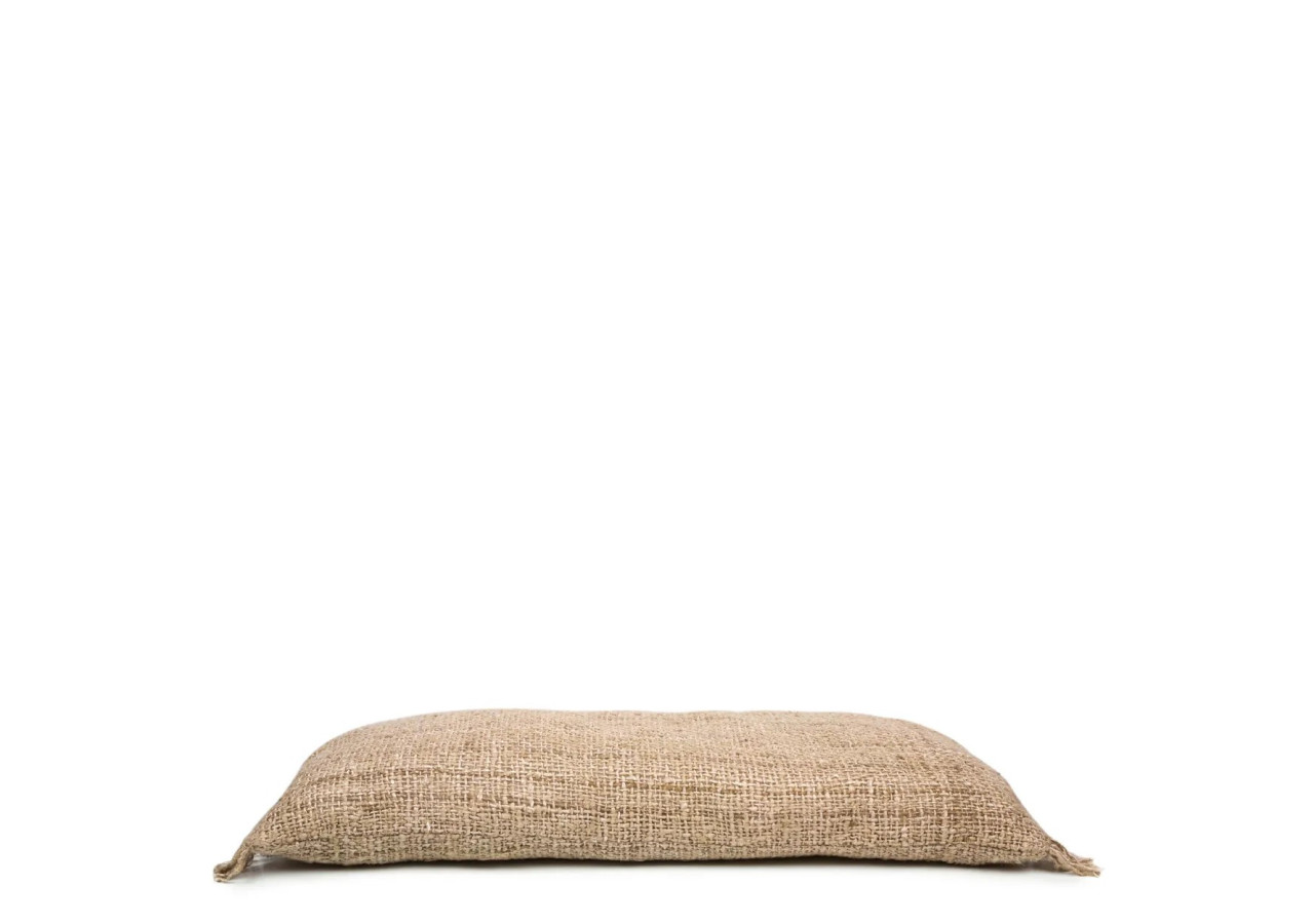 Housse de Coussin en Coton - Beige 35x100 - INIE001Be-35x100 - Bazar Bizar