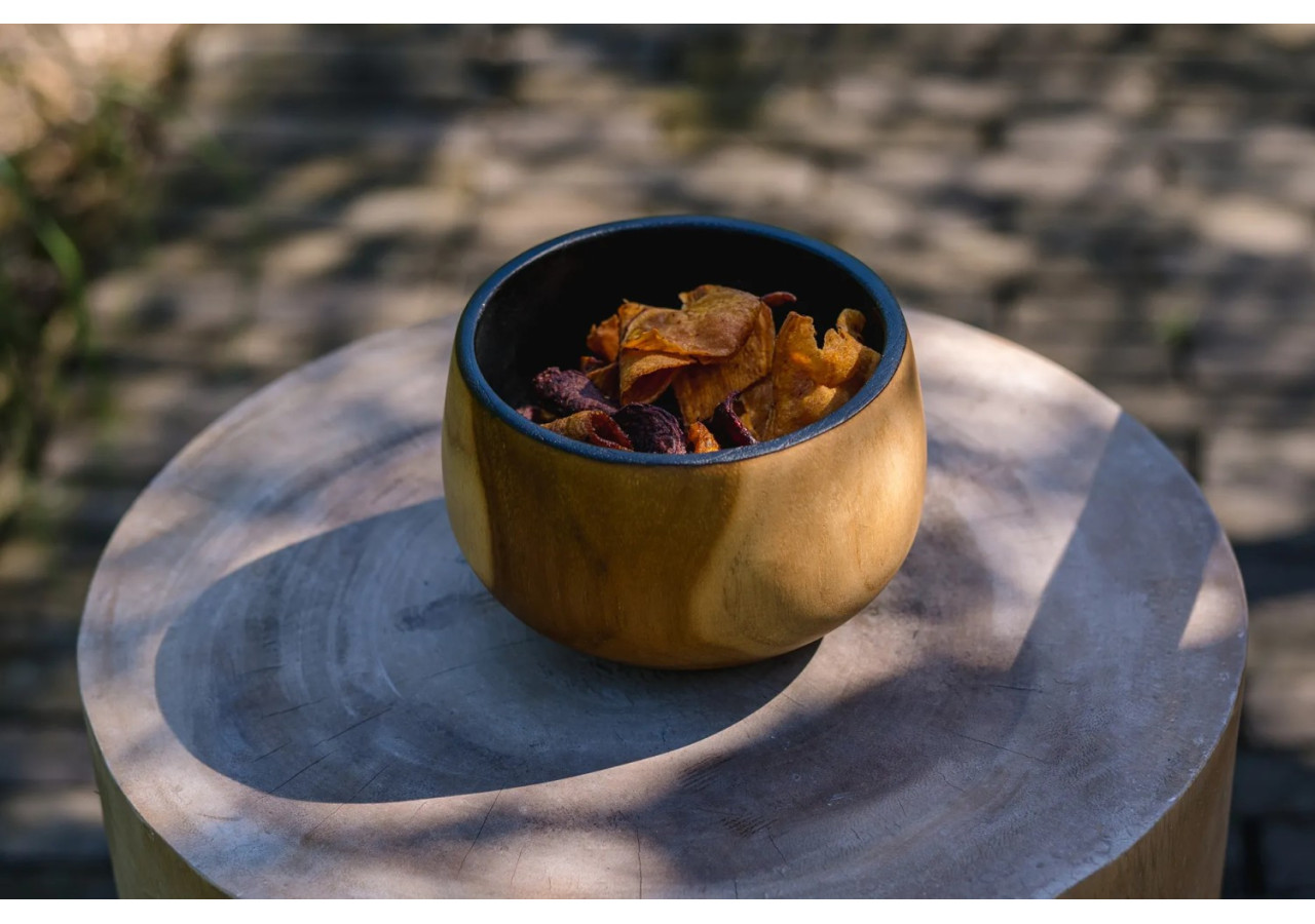 Bol Bondi en Bois de Teck - JAES013NB - Bazar Bizar