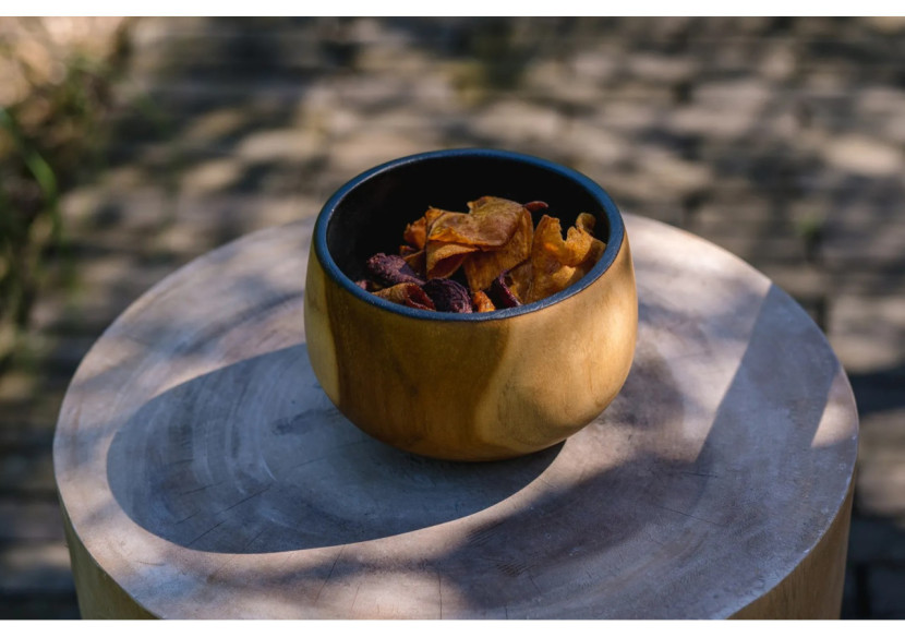 Bol Bondi en Bois de Teck - JAES013NB - Bazar Bizar