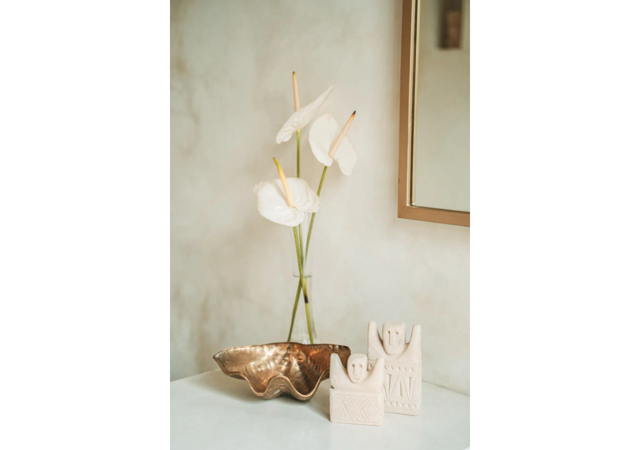 Statue en Pierre Sumba n°17 - Artisanat Indonésien en Grès - BAHRA017 - Bazar Bizar