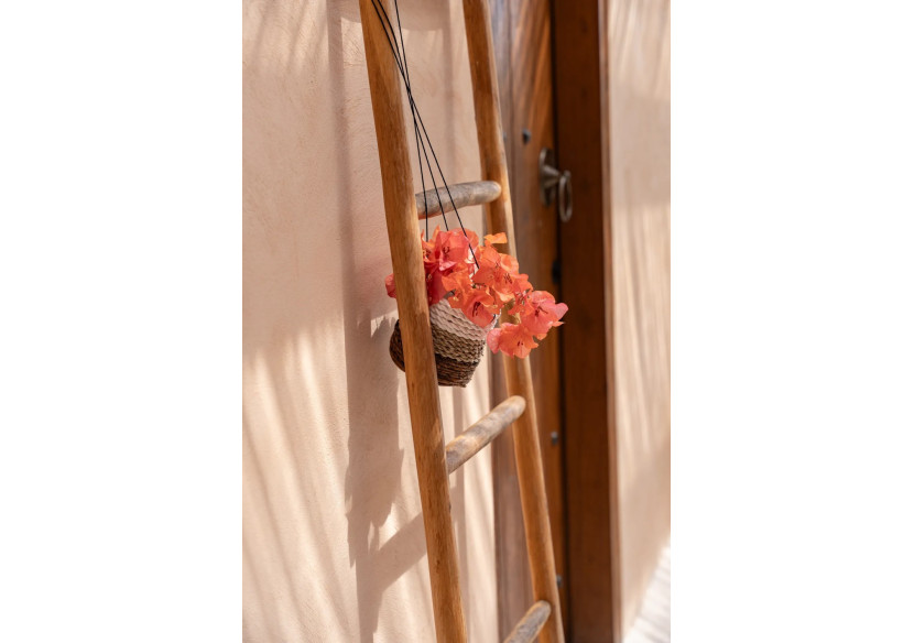 Support de Plante Suspendu - Bananier et Mer - Naturel Blanc - S - JAAT012NW - Bazar Bizar