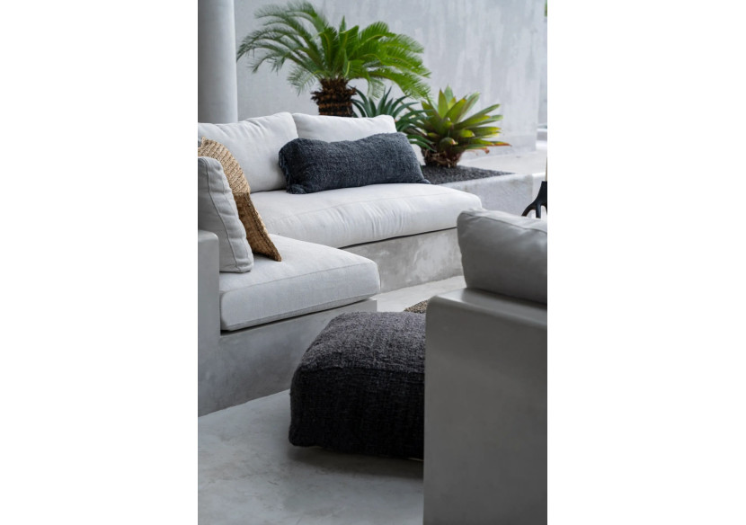 Housse de Coussin Oh My Gee - Noir Marine - 35x100 - INIE001BNa-35x100 - Bazar Bizar