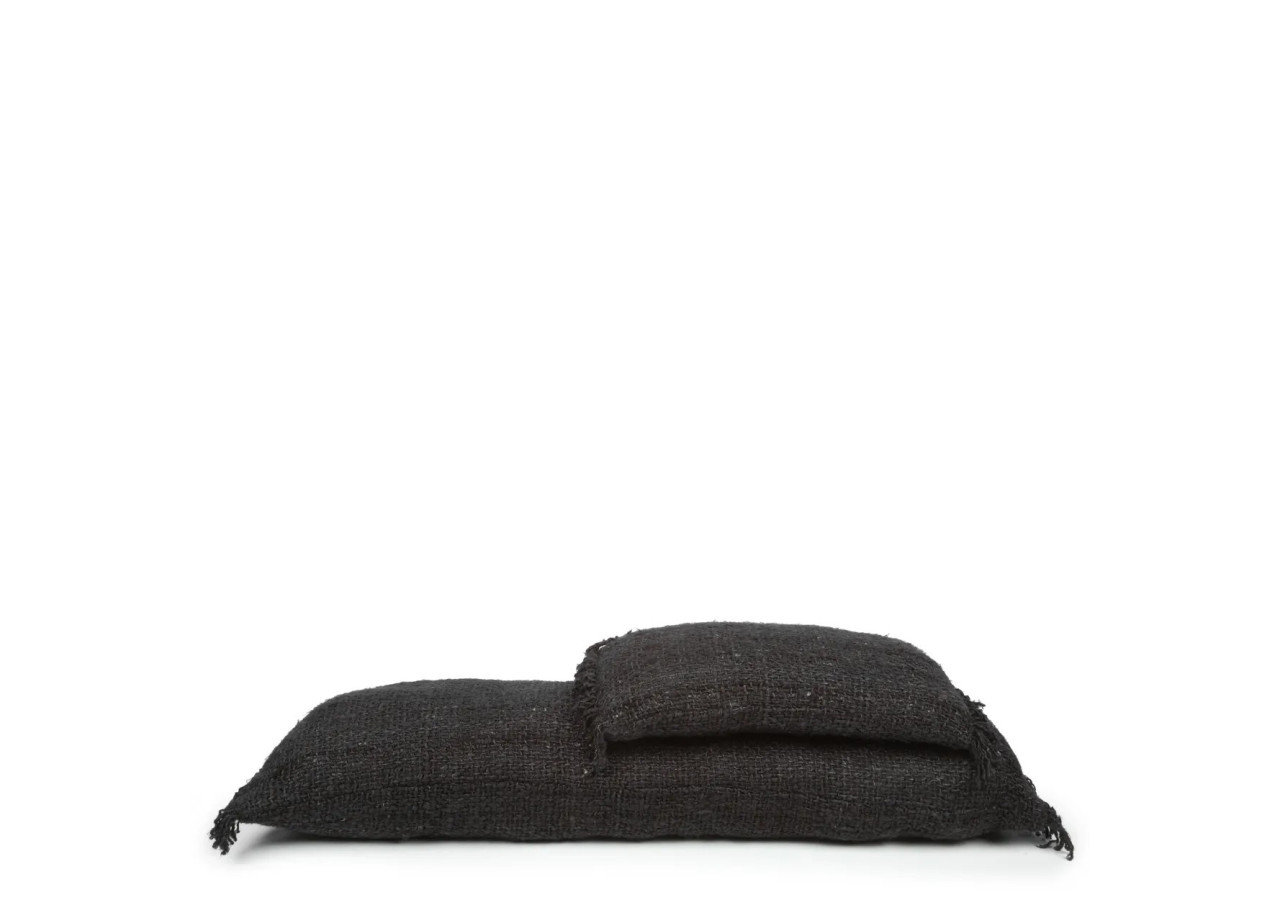 Housse de Coussin Oh My Gee - Noir Marine - 35x100 - INIE001BNa-35x100 - Bazar Bizar