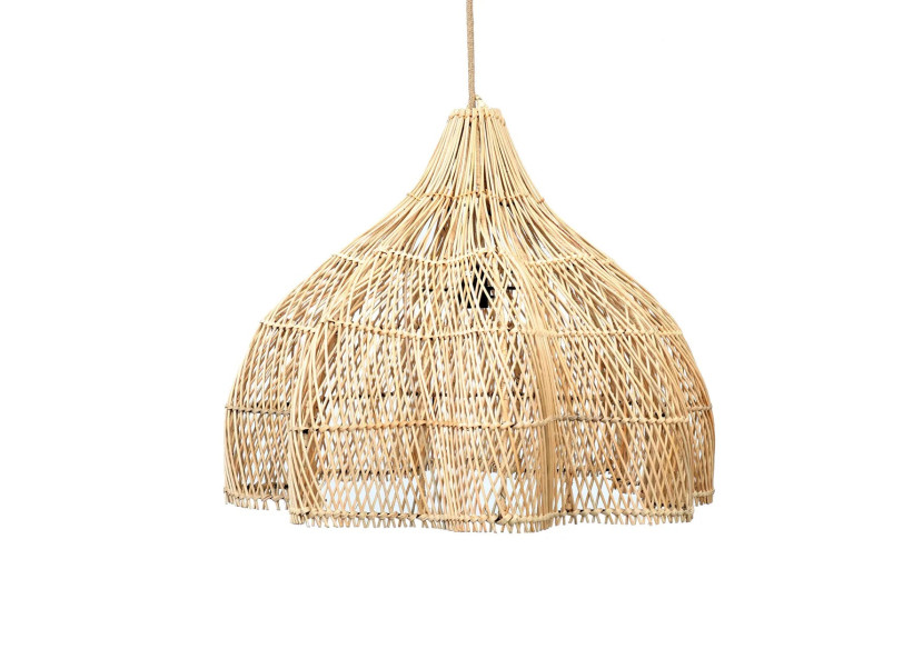 Suspension Whipped - Rattan Naturel - Medium - BAYU010N-M-60 - Bazar Bizar