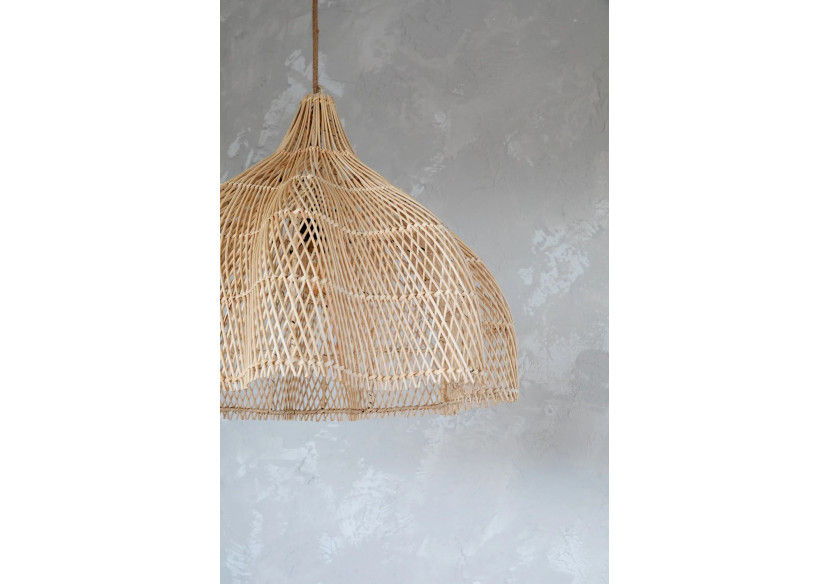 Suspension Whipped - Rattan Naturel - Medium - BAYU010N-M-60 - Bazar Bizar