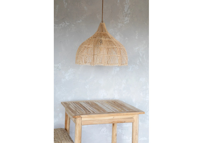 Suspension Whipped - Rattan Naturel - Medium - BAYU010N-M-60 - Bazar Bizar