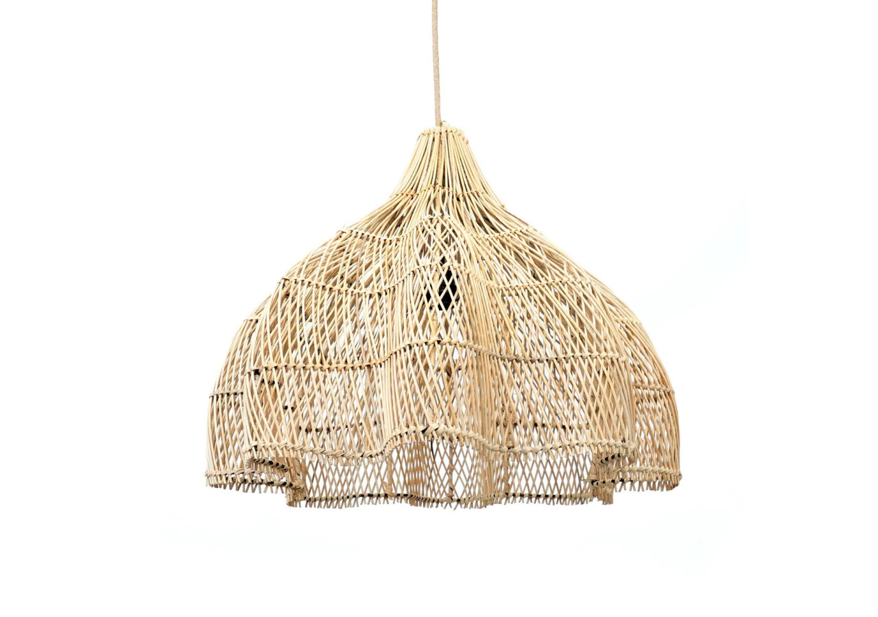 Suspension Whipped - Rattan Naturel - Medium - BAYU010N-M-60 - Bazar Bizar