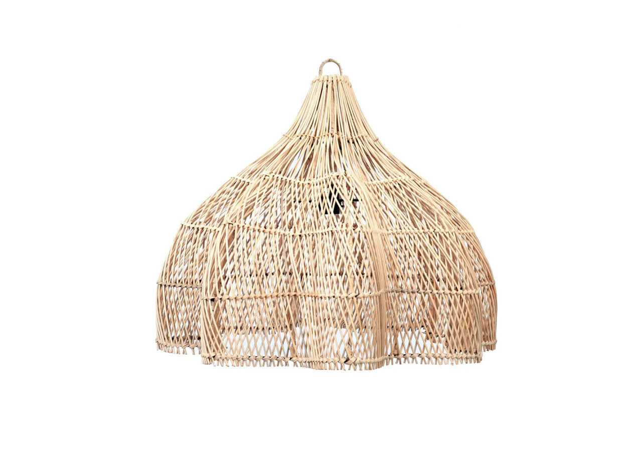 Suspension Whipped - Rattan Naturel - Medium - BAYU010N-M-60 - Bazar Bizar