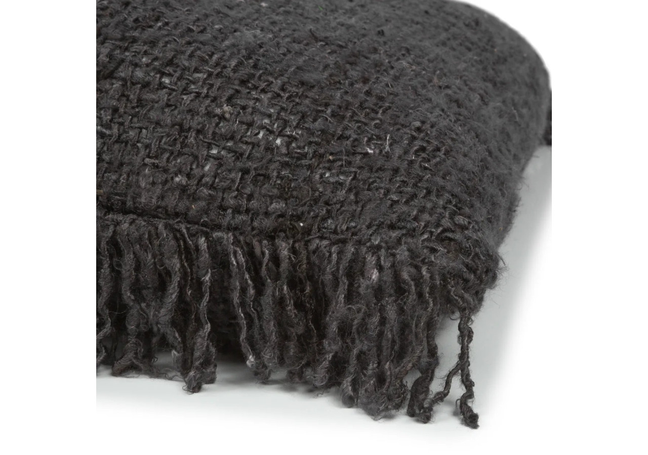Housse de Coussin Oh My Gee - Noir Marine 40x40cm - INIE001BNa-40x40 - Bazar Bizar