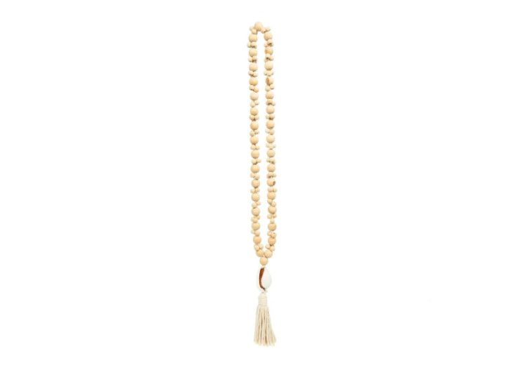 Collier Kubu - Blanc Naturel - JABR023NW - Bazar Bizar