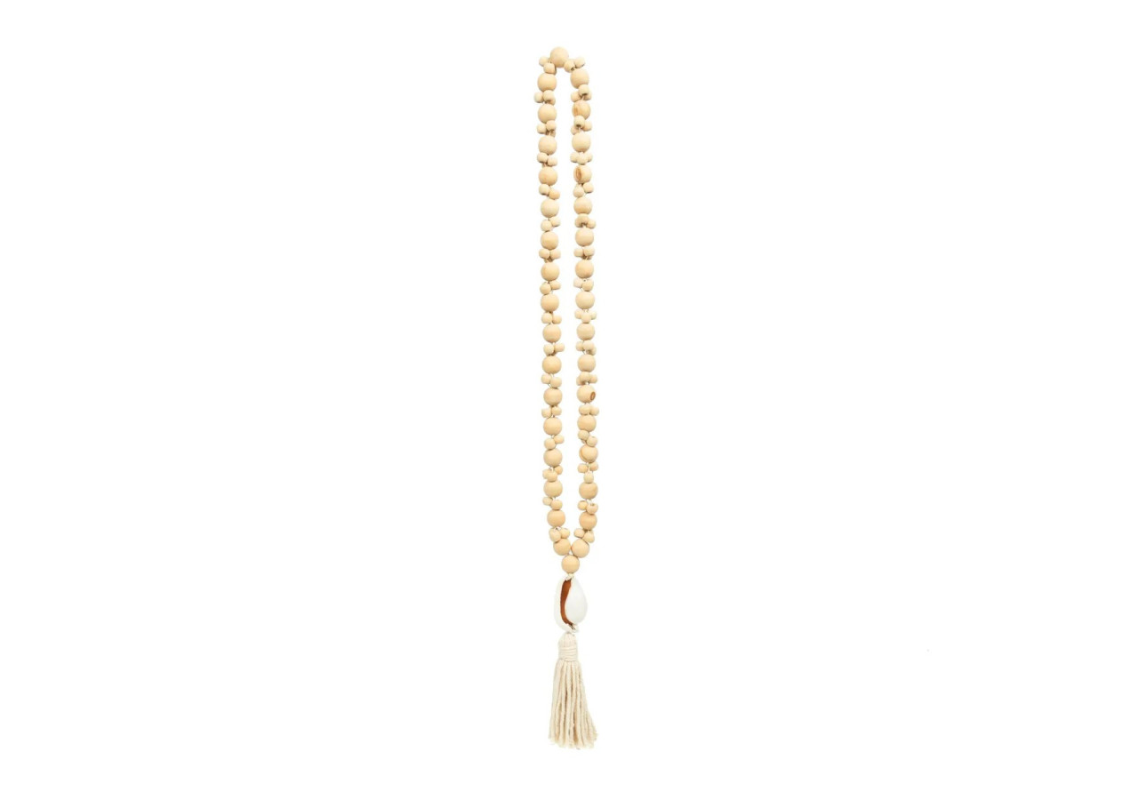 Collier Kubu - Blanc Naturel - JABR023NW - Bazar Bizar